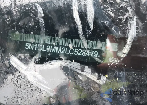 2020 Infiniti Qx60 Pure Awd из США, поврежденный, VIN 5N1DL0MM2LC528479